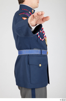  Photos Historical Officer man in uniform 2 Blue jacket Czechoslovakia Officier Uniform upper body 0006.jpg